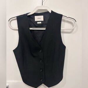 Aritzia Black Vest